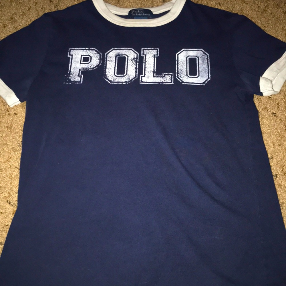 Faded polo
